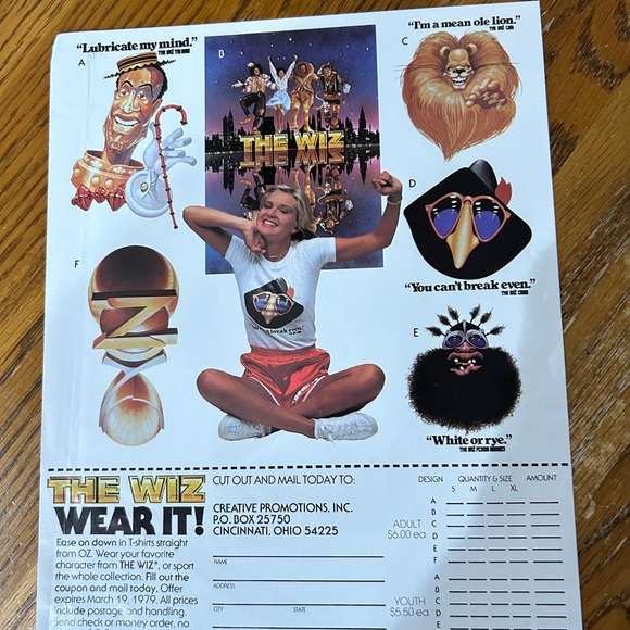 The Wiz Vinyl Record Cover - Picture 8 of 14